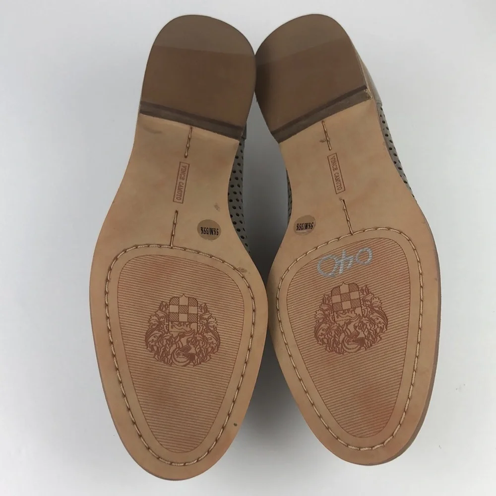 New Vince Camuto Kanta Perforated Breathable Loafer Flats 5.5